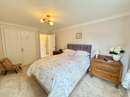 Main Bedroom with fitted wardrobes