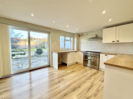 Kitchen/Diner with patio doors