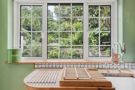 Kitchen view over Garden