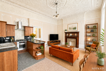 Open Plan Living/Kitchen (Ai staged)