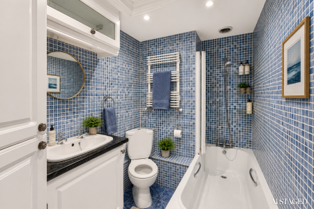 Bathroom (Ai staged)