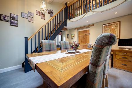 Dining Room with Mezzanine