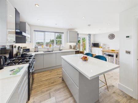 Open Living/Kitchen/Dining