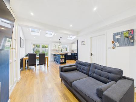 Extended Open Plan Living Kitchen