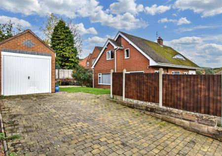 Brick Detached Garage