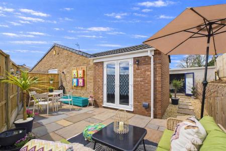 Rear Landscaped Garden