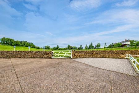 Oak Cottage Parking Space And View