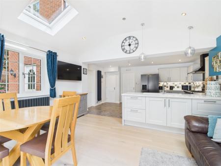 Extended Living Kitchen/ Dining Room