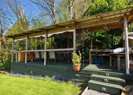 Feature Covered Pergola