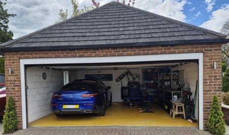 Brick Detached Double Garage