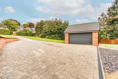 Brick Double Garage