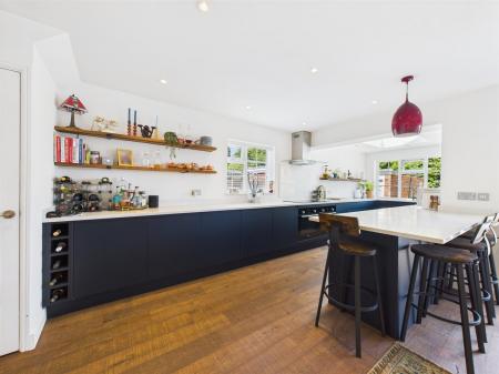 Fabulous Extended Living Kitchen