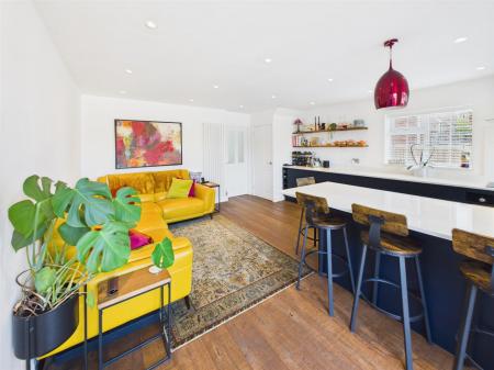 Fabulous Extended Living Kitchen