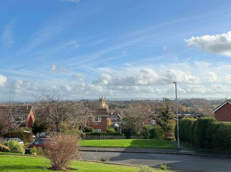 View to Pershore Abbey