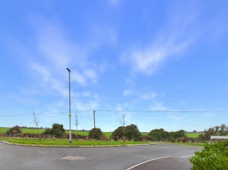 View from top of cul de sac