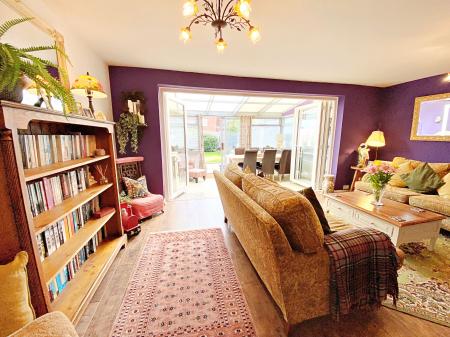 Lounge into conservatory