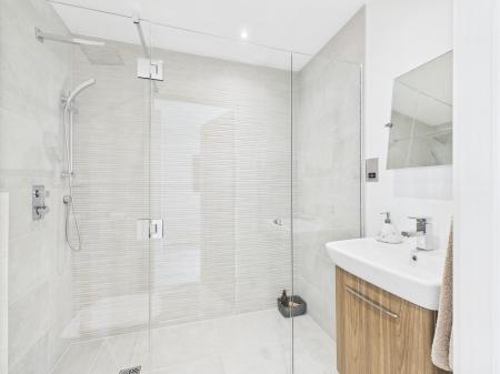 En-suite to bedroom one