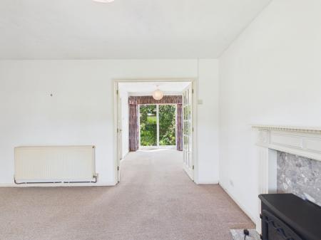 Lounge to dining room