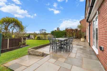 Patio seating area