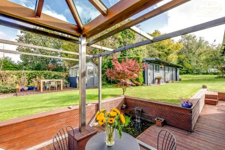 Rear decking and gar