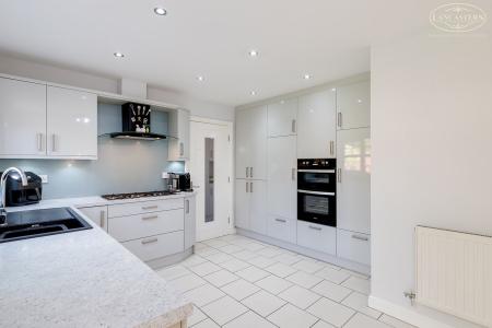 Open plan kitchen