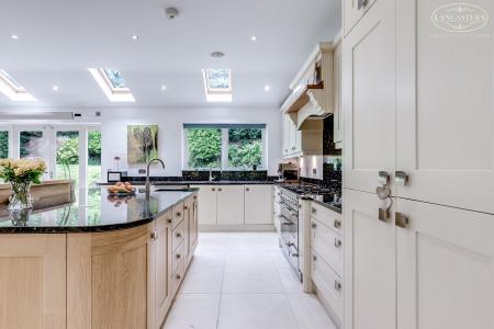 Open plan kitchen