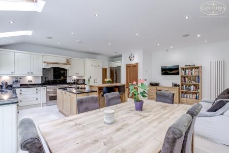 Open plan kitchen