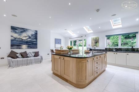 Open plan kitchen