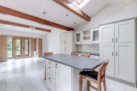 Open plan kitchen