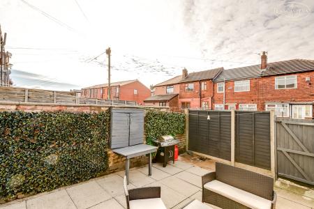 Rear courtyard