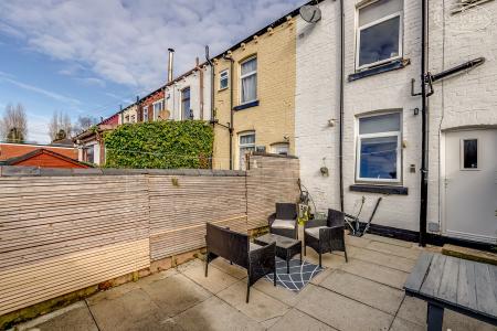 Rear courtyard