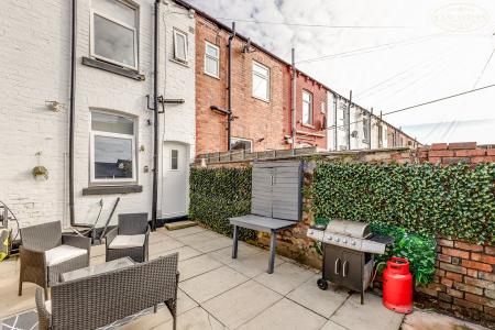 Rear courtyard