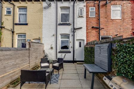 Rear courtyard