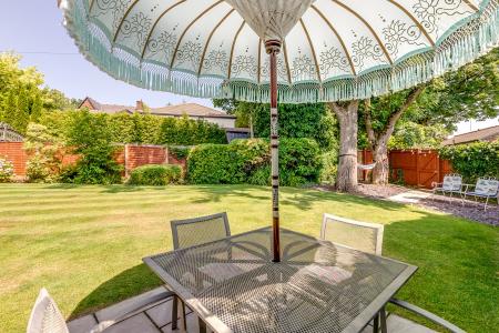 Rear garden