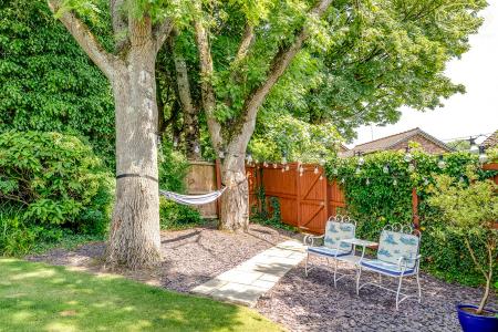 Rear garden