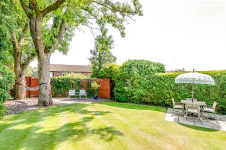 Rear garden