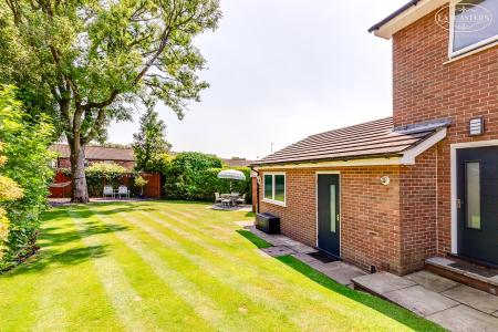 Rear garden