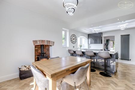 Open plan kitchen  d