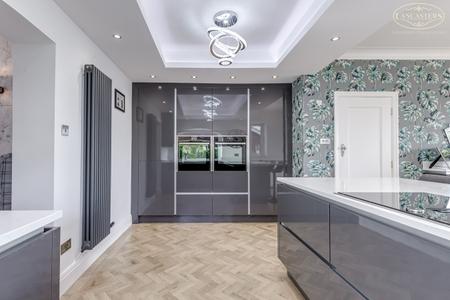 Open plan kitchen
