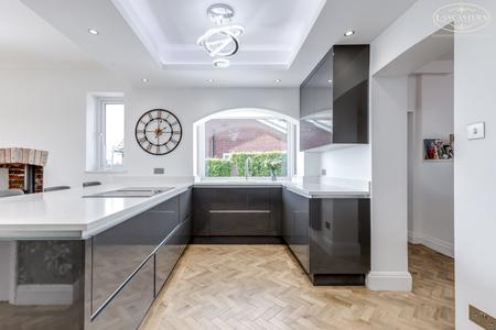 Open plan kitchen