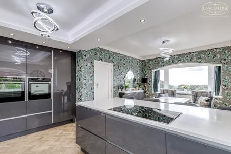 Open plan kitchen