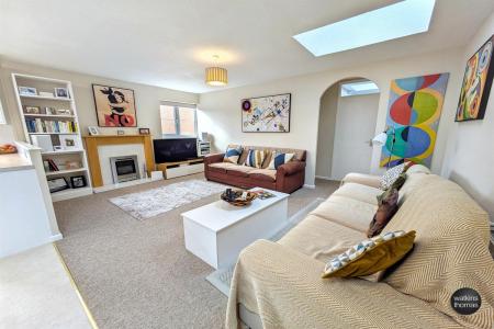 open plan living area