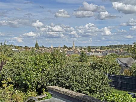 View From Master Bedroom over Stamford Town Centre