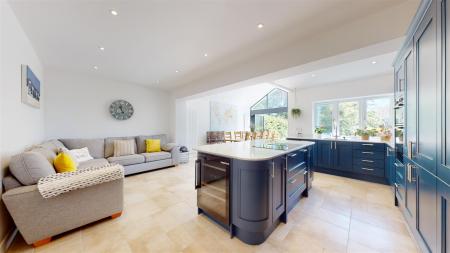 Kitchen/Living/Dining Room