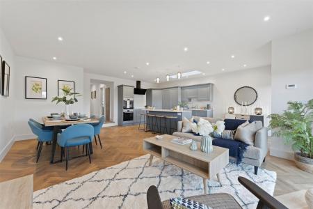 Kitchen/Living/Dining Room