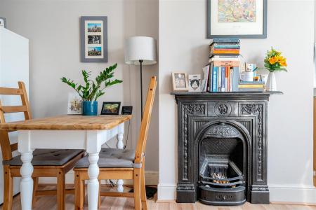 Fire Place/Dining Area