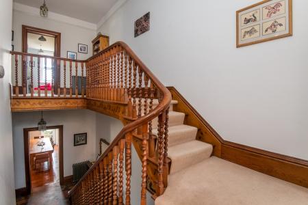 Stairs and landing