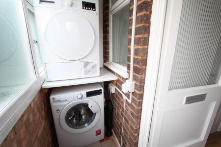 Entrance Porch with Utility Area