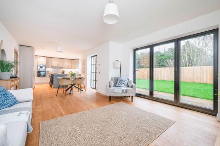 Kitchen, Dining and Living Space