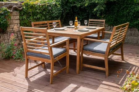 Decked Area in Rear Garden